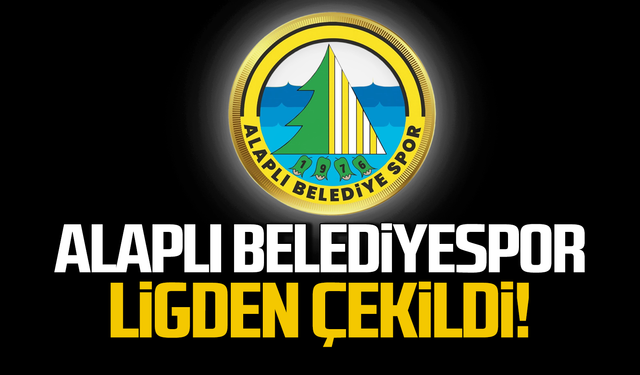 Alaplı Belediyespor ligden çekildi!