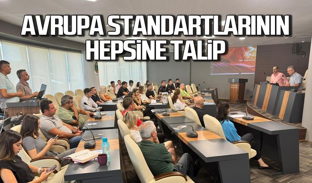 Çaycuma Belediyesi Avrupa Standartlarının hepsine talip oldu!