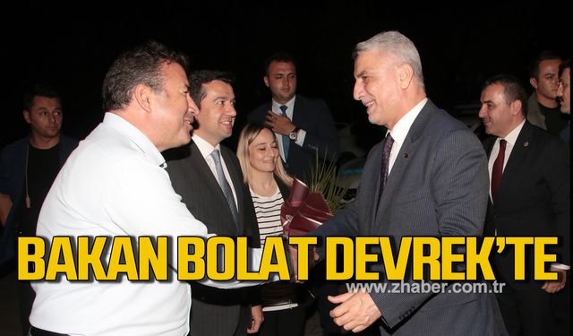 Bakan Ömer Bolat Devrek'te!