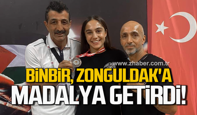 Binbir, Zonguldak'a madalya getirdi!