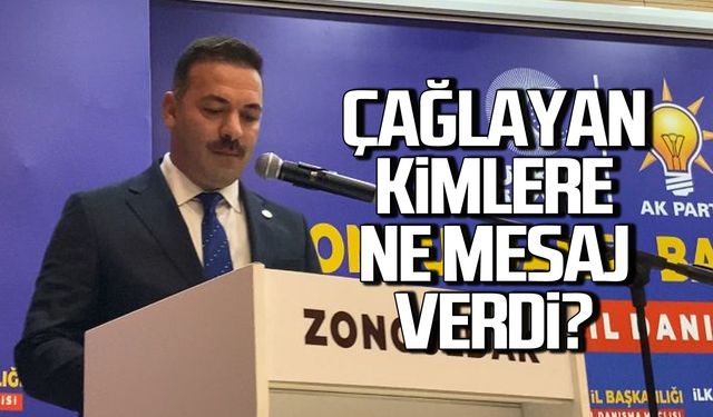 Mustafa Çağlayan Danışma Kurulu Toplantısı’nda kime ne mesaj verdi