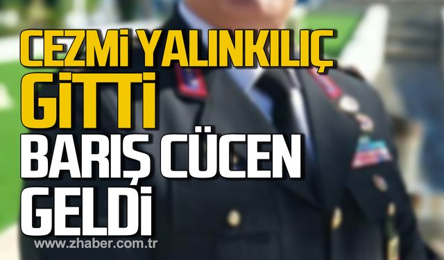 Zonguldak İl Jandarma Komutanı Cezmi Yalınkıç gitti! Kıdemli Albay Barış Barış Cücen geldi!