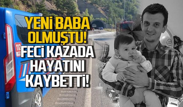 Yeni baba olmuştu! Feci kazada hayatını kaybetti!