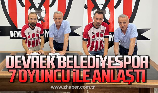 Devrek Belediyespor 7 futbolcu ile anlaştı!