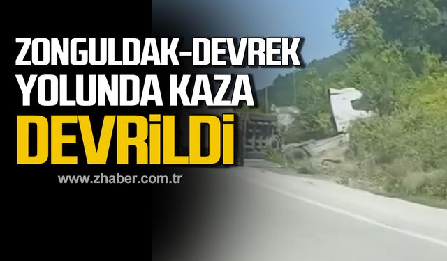 Zonguldak-Devrek yolunda kaza!