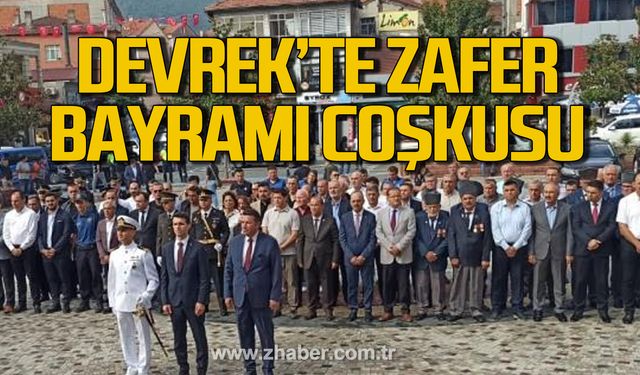 Devrek'te 30 Ağustos Zafer Bayramı coşkusu!