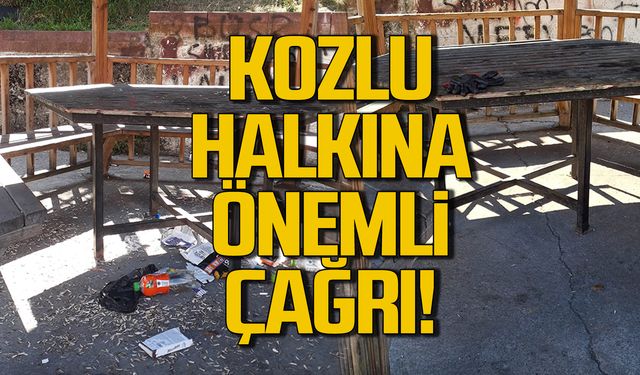 Dökmeci'den Kozlu halkına önemli çağrı!