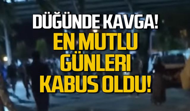 Düğünde büyük kavga! En mutlu günleri kabus oldu!