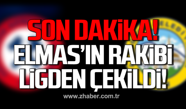 Son dakika! Elmas’ın rakibi ligden çekildi!