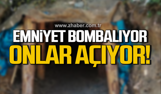 Emniyet bombalıyor onlar açıyor!