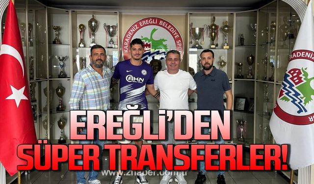 Ereğli Belediyespor dış transferde iki oyuncuyu kadrosuna kattı!