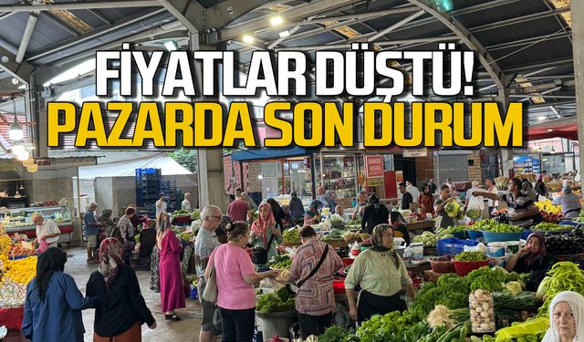 Fiyatlar düştü! halk pazarında son durum!