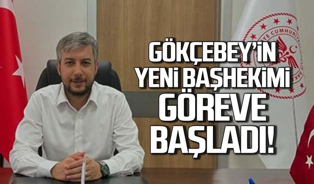 Gökçebey'in yeni başhekimi Murat İleri göreve başladı