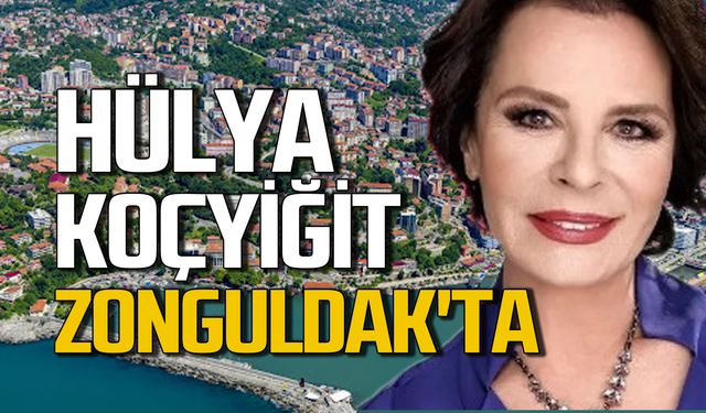 Hülya Koçyiğit Zonguldak'ta