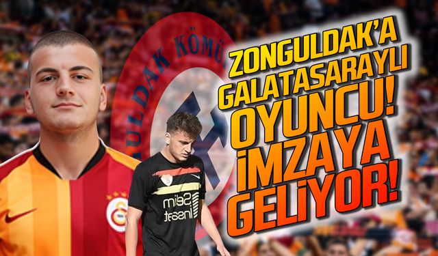 Zonguldakspor'a Galatasaraylı oyuncu! İmzaya geliyor!