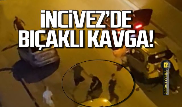 İncivez'de olaylı gece! Kavgada bıçak çekti!