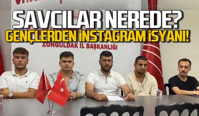 CHP'li gençlerden İnstagram tepkisi! Savcıları göreve çağırdılar!