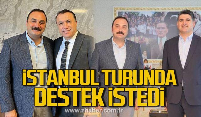 Altuğ Dökmeci İstanbul turunda destek istedi!