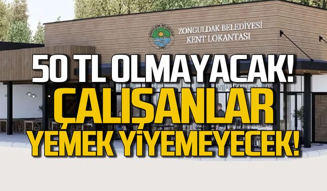 Kent Lokantası'nda yeni gelişme! Çalışanlar yemek yiyemeyecek!