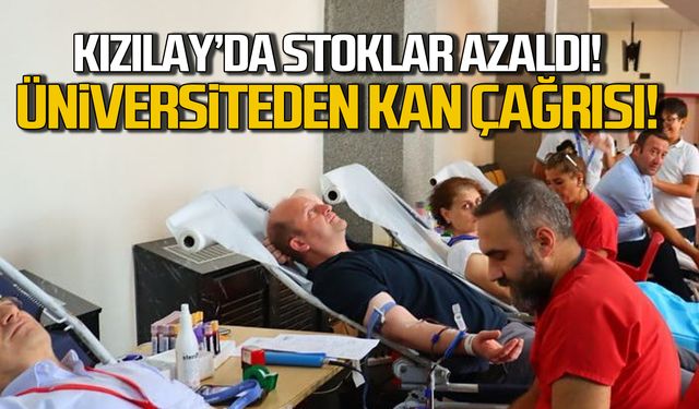 ZBEÜ'de ulusal seferberlik! Kan stokları azaldı!