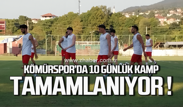 Kömürspor’da 10 günlük kamp tamamlanıyor!