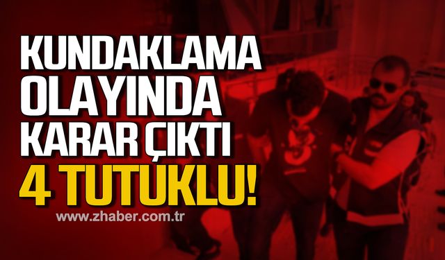 Zonguldak'ta kundaklama olayında karar çıktı! 4 tutuklu!