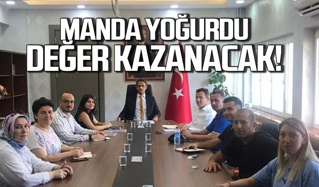 Çaycuma Manda Yoğurdu değer kazanacak!