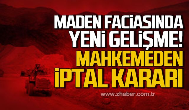 Erzincan maden faciasında yeni gelişme! Mahkeme ÇED raporunu iptal etti!