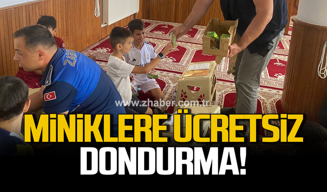 Kur'an kursu öğrencilerine ücretsiz dondurma!