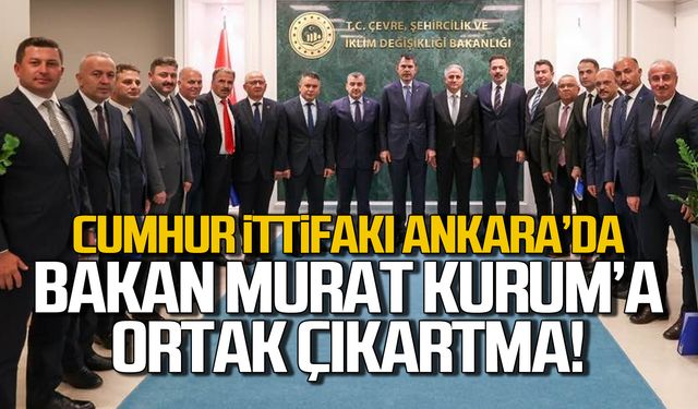 Cumhur İttifakı Ankara'da! Ak Parti ve MHP'den Murat Kurum'a ortak çıkartma!