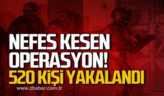 Zonguldak dahil 59 ilde eş zamanlı operasyon! Zehir tacirleri yakalandı!