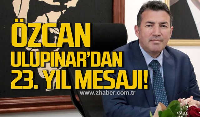 Özcan Ulupınar'dan Ak Parti'nin 23. kuruluş yıl dönemi mesajı!