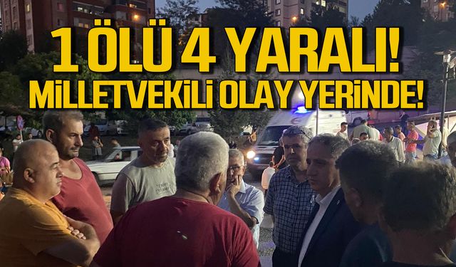 Kazada 1 kişi öldü 4 kişi yaralandı! Milletvekili Bozkurt olay yerinde