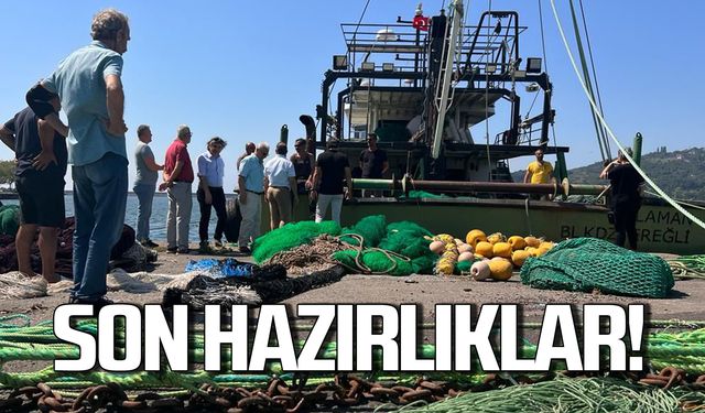 Son hazırlıklar! Milletvekili balıkçılar ile birlikte!