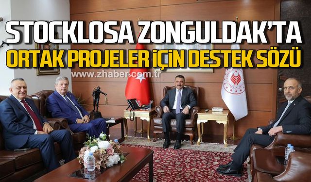 Luliu Stocklosa Zonguldak'ta! Ortak projeler için destek sözü!