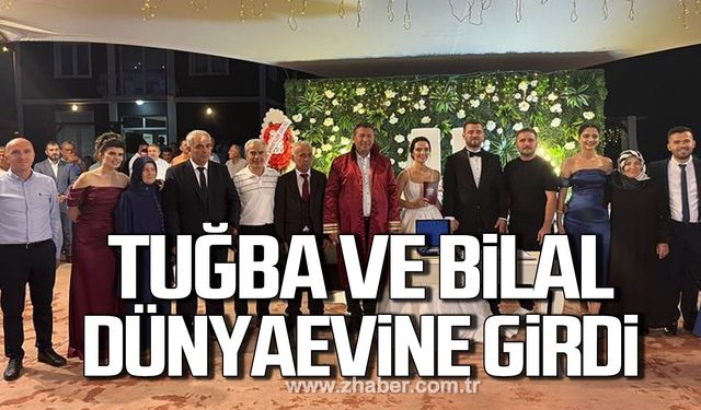 Tuğba Kalincik ve Bilal Güdük dünyaevine girdi