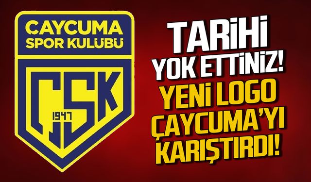 Yeni logo Çaycuma'yı karıştırdı! "Tarihi yok ettiniz"