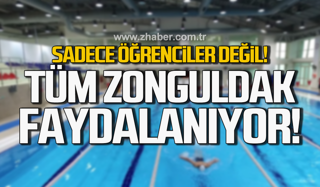 Sadece öğrenciler değil! Tüm Zonguldak faydalanıyor!