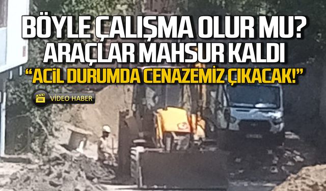 Vatandaş isyan etti! "Sokakta mahsur kaldık"