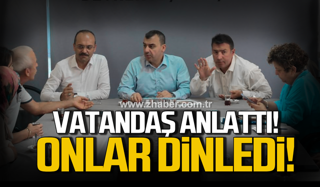 Özcan Ulupınar vatandaşı dinledi!