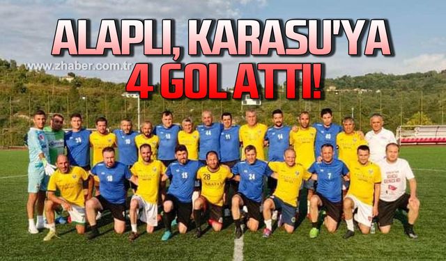 Alaplı, Karasu'ya 4 gol attı