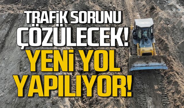 Ereğli'de trafik sorunu çözülecek! Yeni yol yapılıyor!