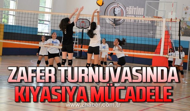 Zafer turnuvasında kıyasıya mücadele!