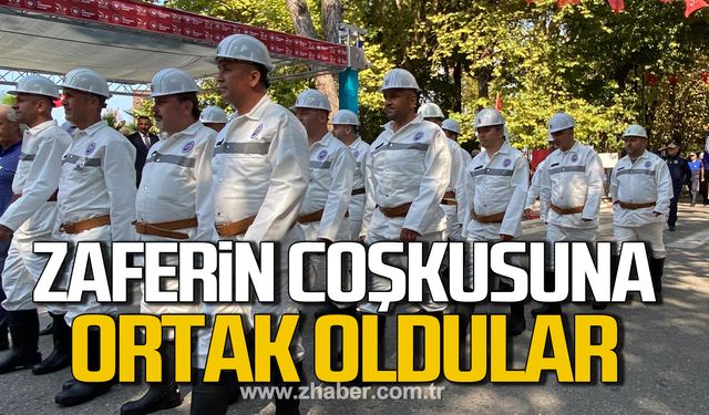 Madenciler zaferin coşkusuna ortak oldular!