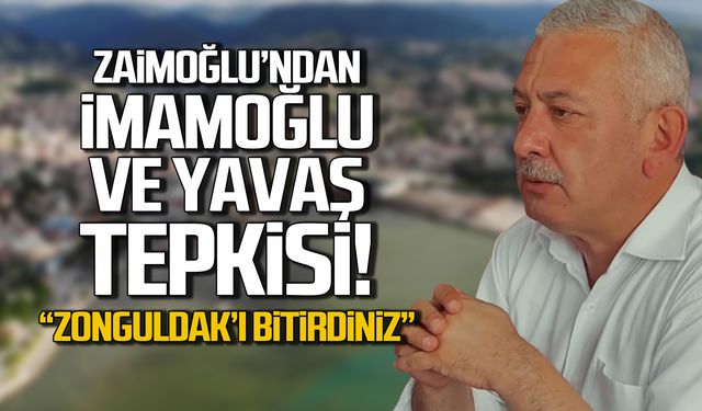 Zaimoğlu'ndan İmamoğlu ve Yavaş tepkisi!