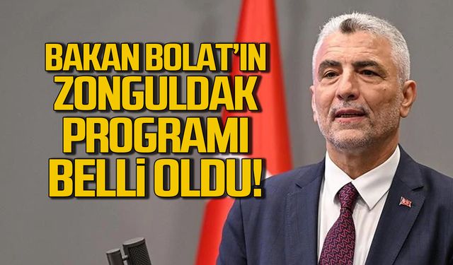 Ticaret Bakanı Ömer Bolat'ın programı belli oldu