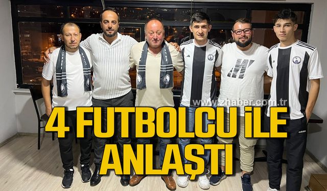 Perşembe, 4 futbolcu ile anlaştı