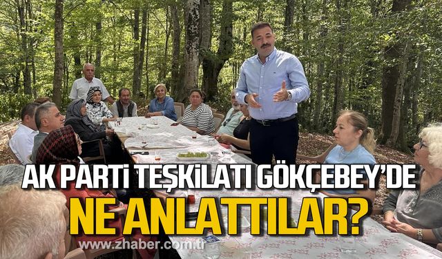 Ak Parti teşkilatı Gökçebey'de! Vatandaşlara ne anlattılar?