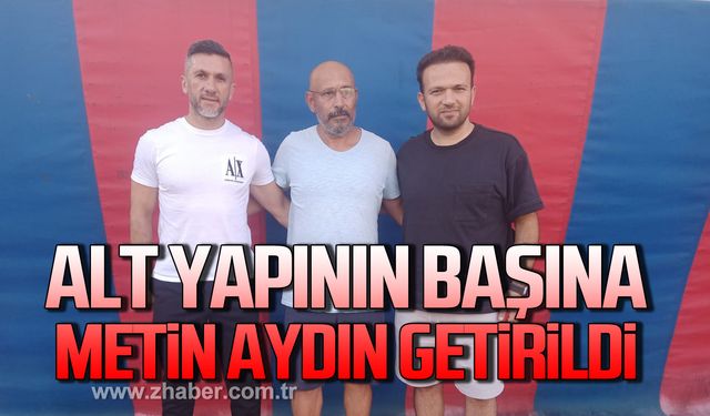 Zonguldak Kömürspor'un altyapı hocası Metin Aydın oldu!