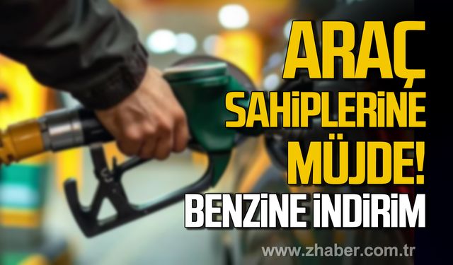 Araç sahiplerine müjde! Benzine indirim!